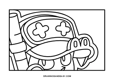 Alli Icon Brawl Stars Coloring Page (Free PDF) coloring page preview