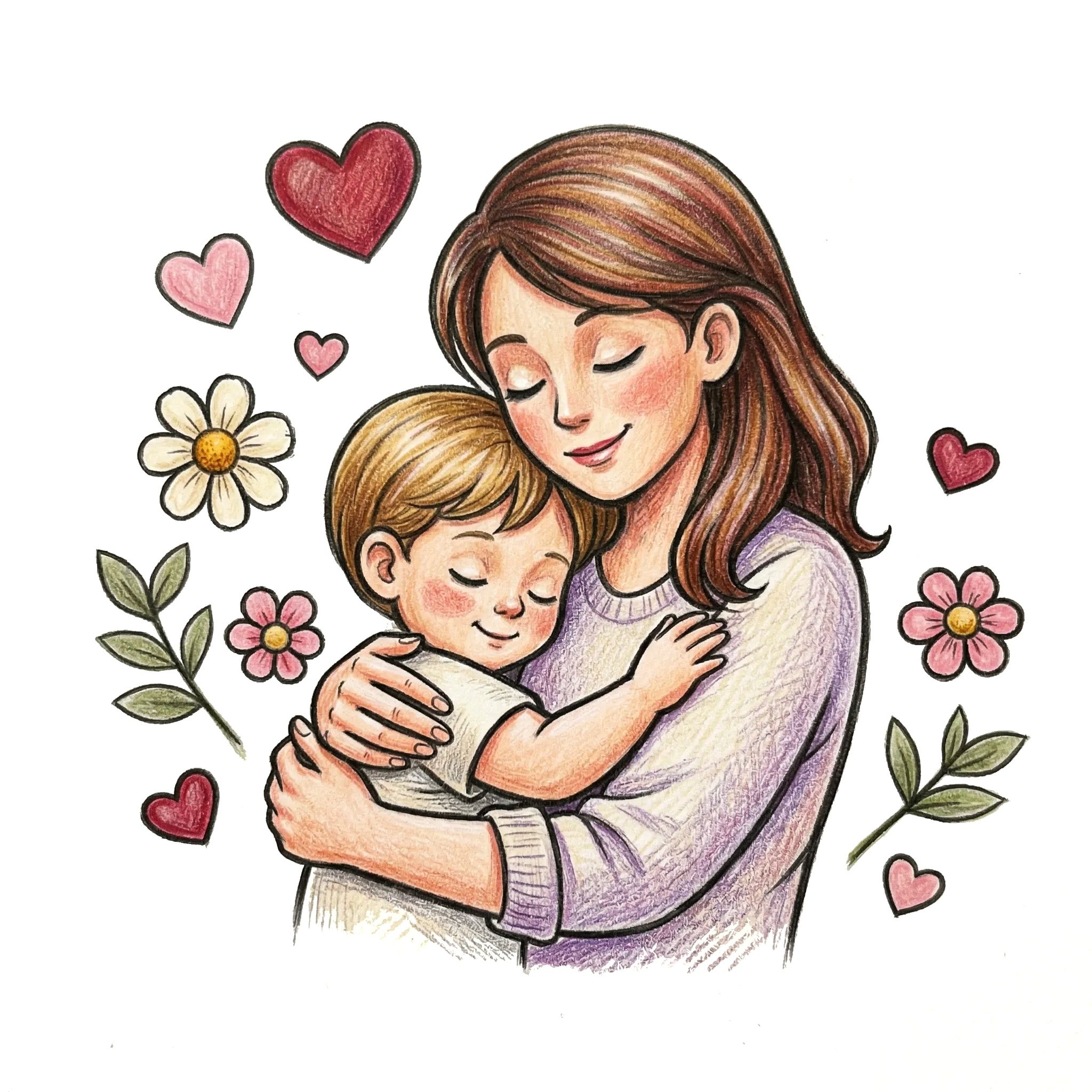 Mothers Day 2026 coloring pages