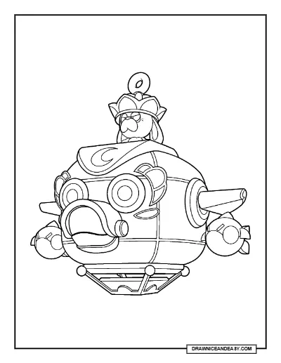 Moon Guardian Hank Brawl Stars Coloring Page – Free Printable PDF coloring page preview