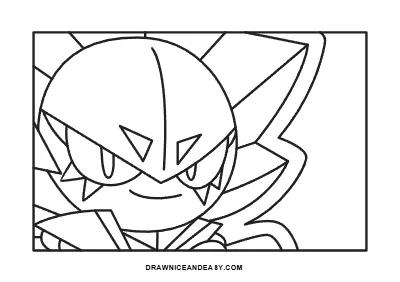 Sirius Icon Brawl Stars Coloring Page – Free Brawler Icon Printable coloring page preview