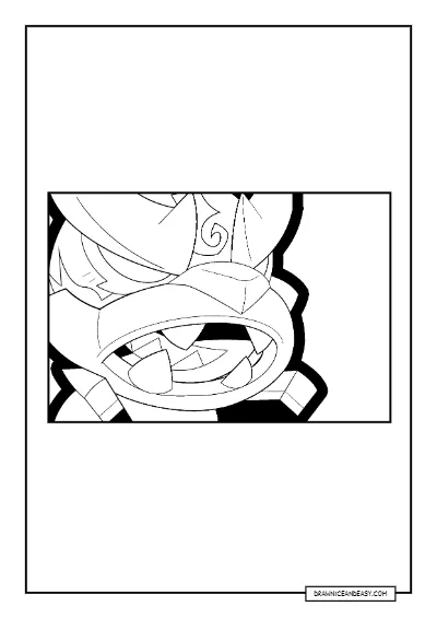 Tiger Leon Icon Brawl Stars Coloring Page – Free Printable PDF coloring page preview